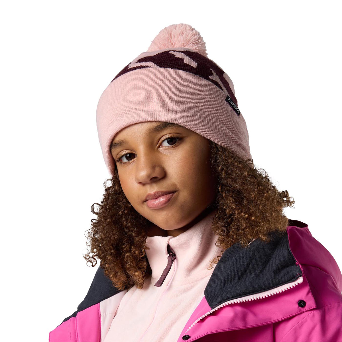 Rossignol CLOTHING - Hats Rossignol *26W*   Jr Graphic Pompom Beanie