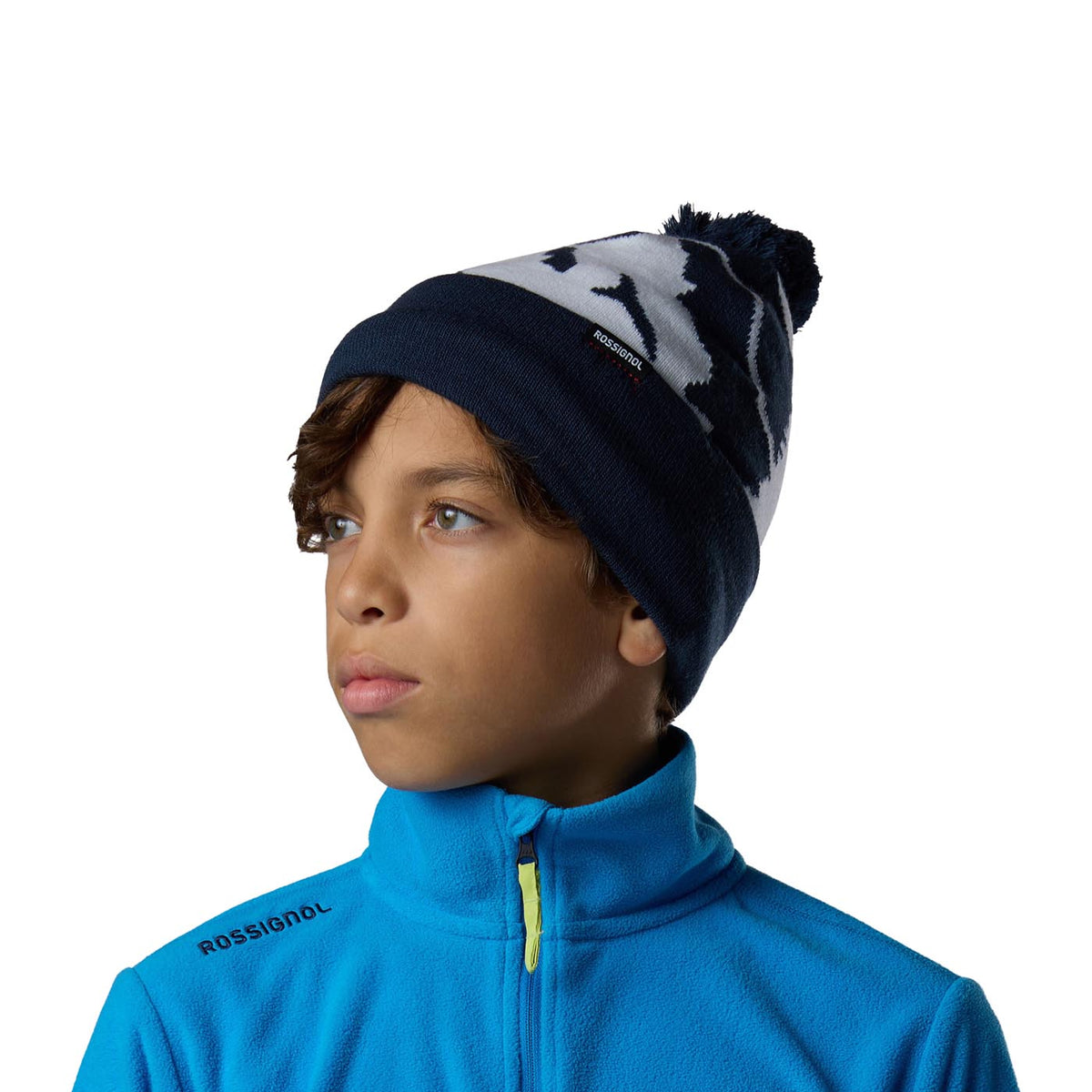 Rossignol CLOTHING - Hats Rossignol *26W*   Jr Graphic Pompom Beanie