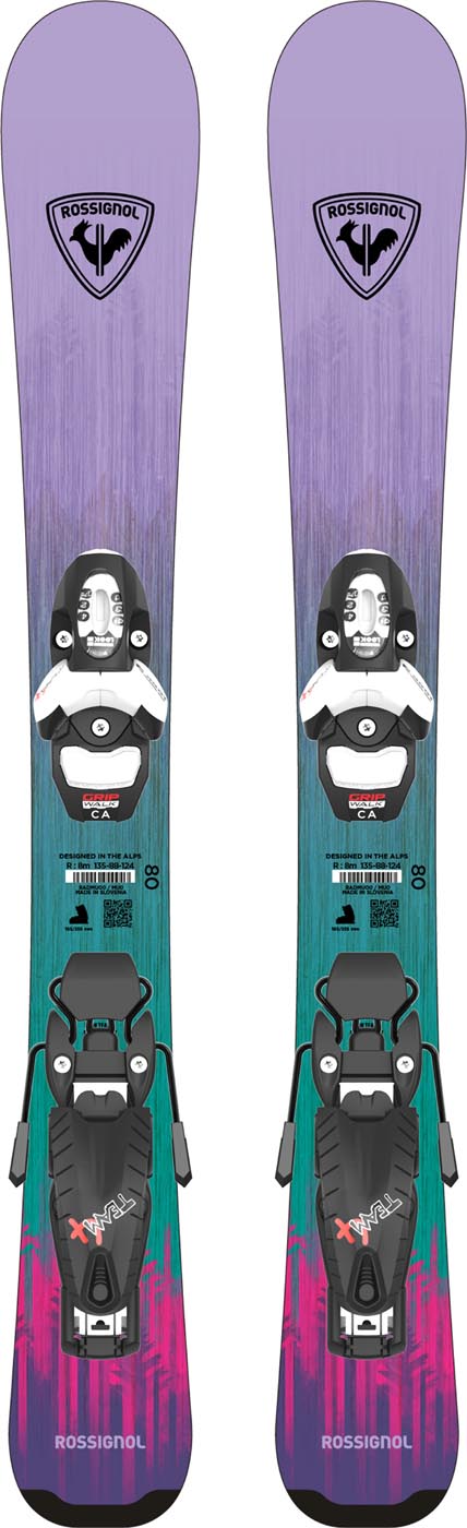 Rossignol SKI - Skis Rossignol *26W* Soul Kid Team 4 GW B76 Black