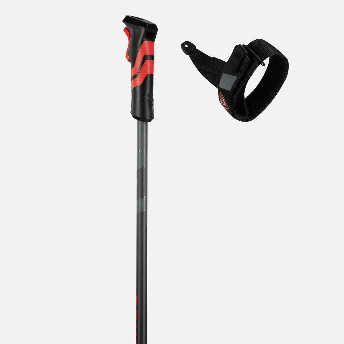 Rossignol SKI - Poles Rossignol *26W* Tactic Carbon Clip Ski Poles Red