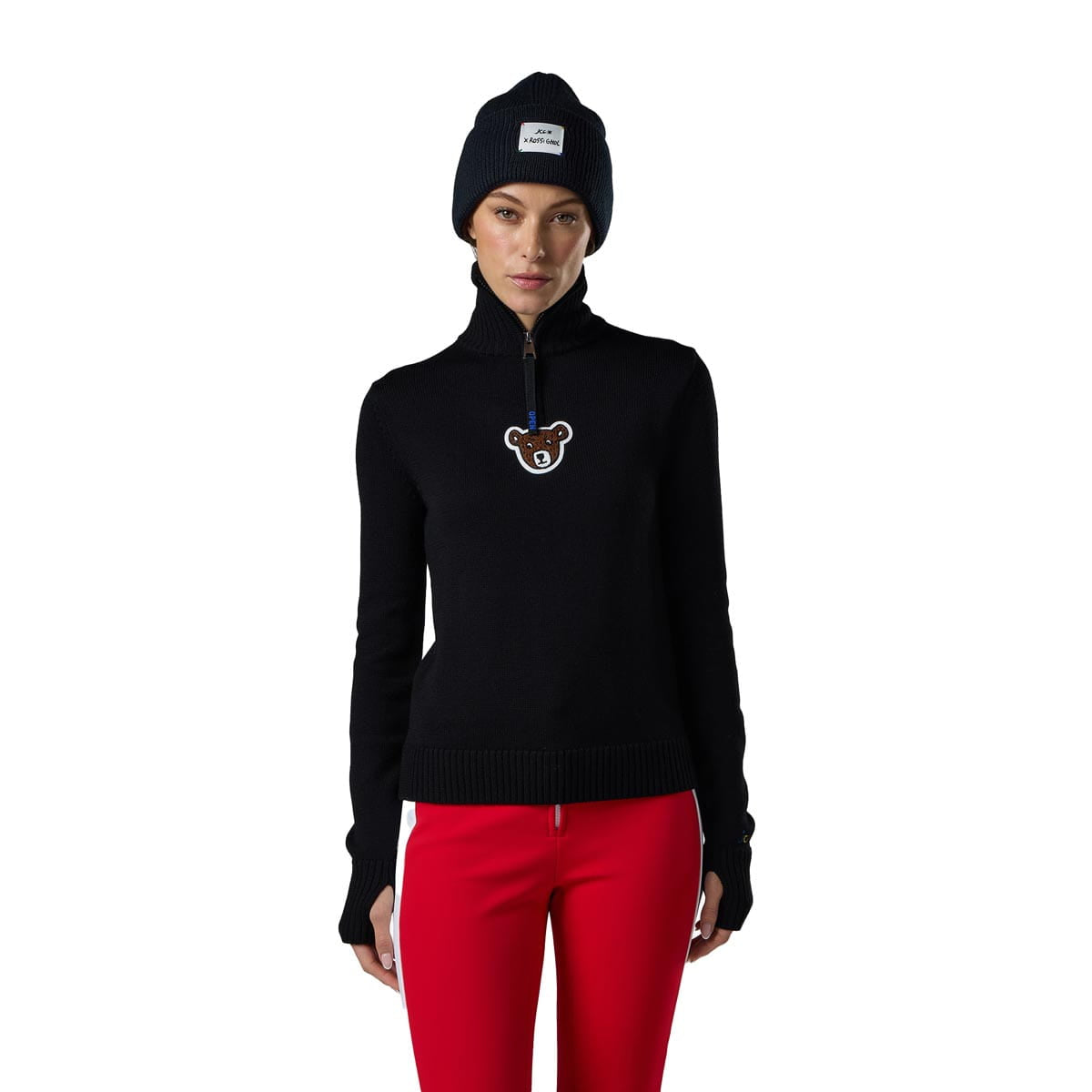 Rossignol Pullover Womemn's JCC Teddy Quarter Zip Sweater