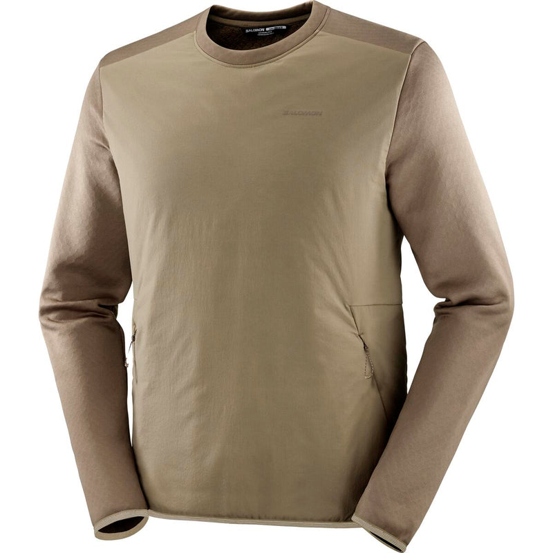Men's Outline Warm Hybrid Crewneck Pullover Salomon