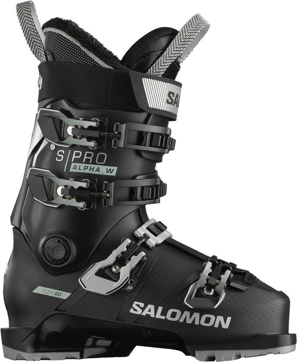 Salomon SKI - Boots Salomon *23W*  ALP. BOOTS S/PRO ALPHA 80 W Bk/Whitem/Si