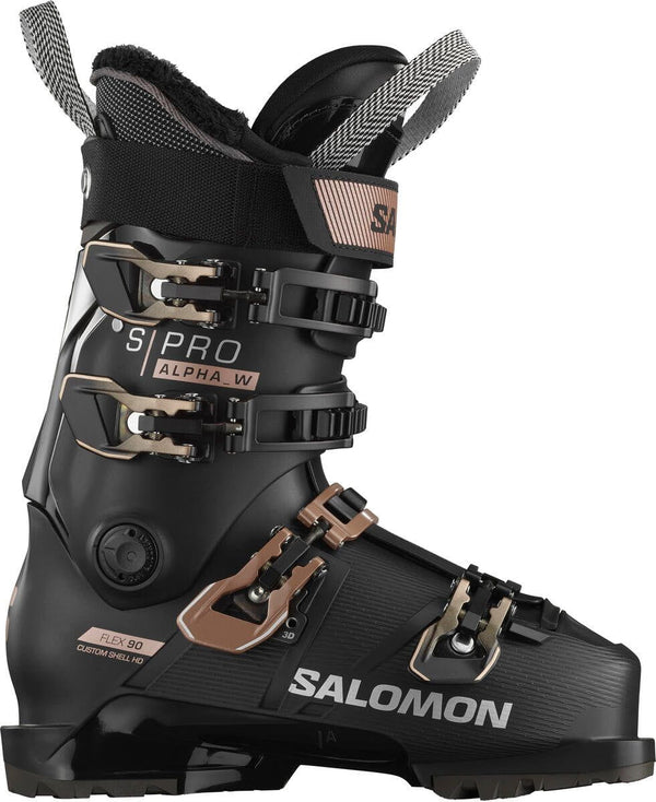 Salomon SKI - Boots Salomon *23W*  ALP. BOOTS S/PRO ALPHA 90 W Bk/Rose/Silv