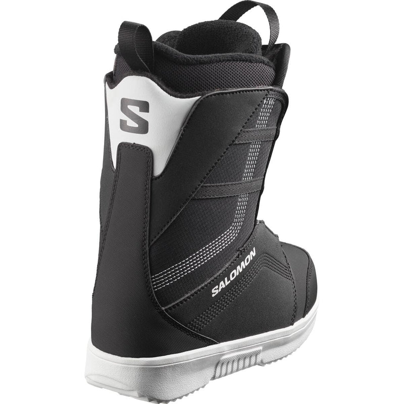 Salomon SNOWBOARD - Boots Salomon *23W*  JR Snbd Boots Project Boa Black/Black/Wht