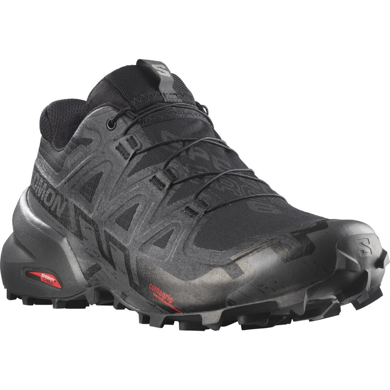 Salomon CLOTHING - Footwear - Shoe Salomon *23W*  Men's Speedcross 6 GTX Black/Black/Phant