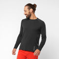 Salomon CLOTHING - Men - Nordic - Top Salomon *23W*  Sense Ls Tee M -
