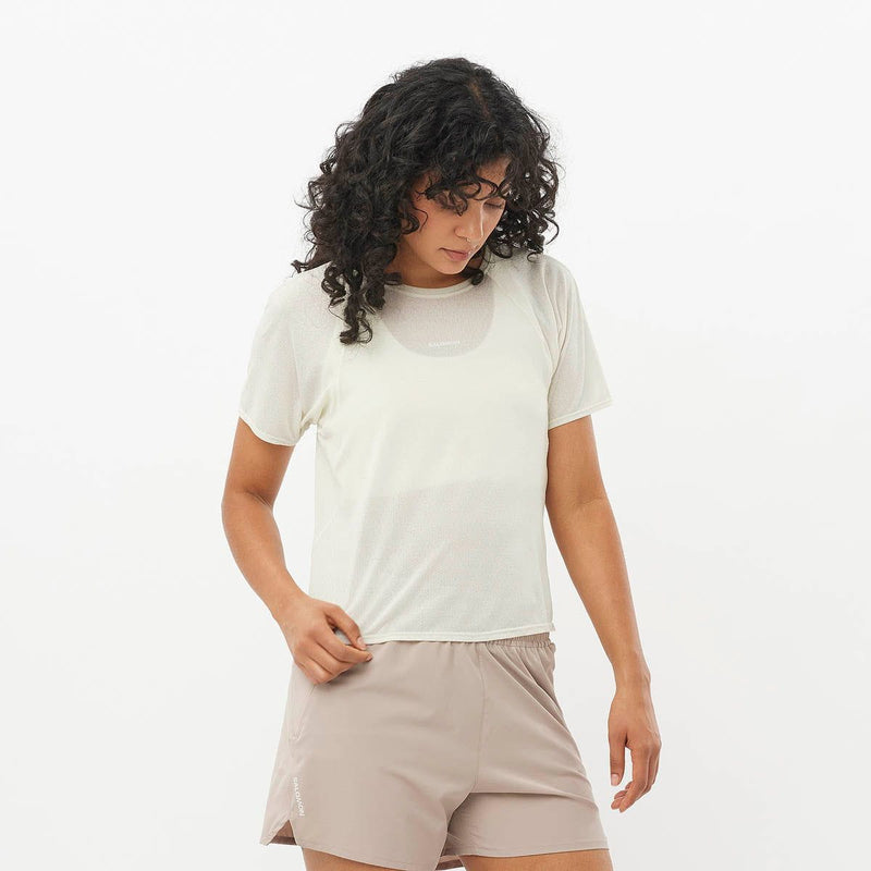 Women's Shakeout Air Crop SS Tee Salomon