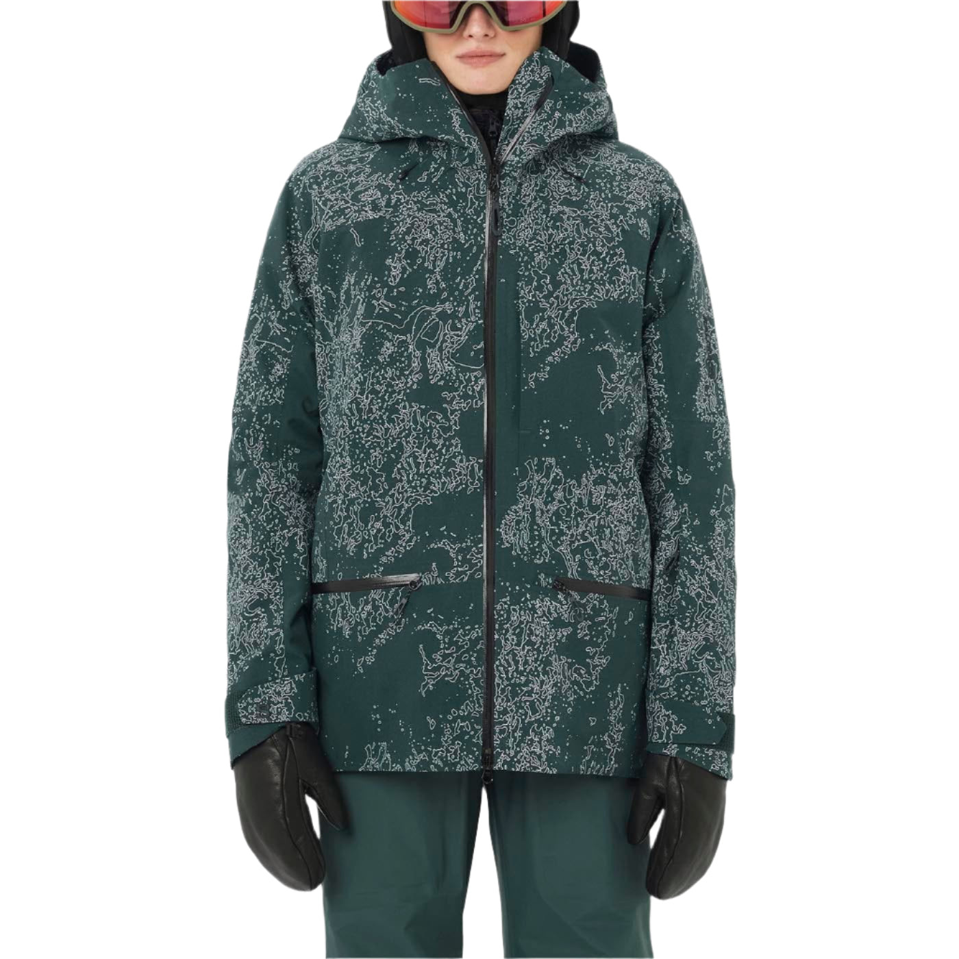 Salomon CLOTHING - Women - Outerwear - Jacket Salomon *25W*  Absolute 3L Print Jkt W