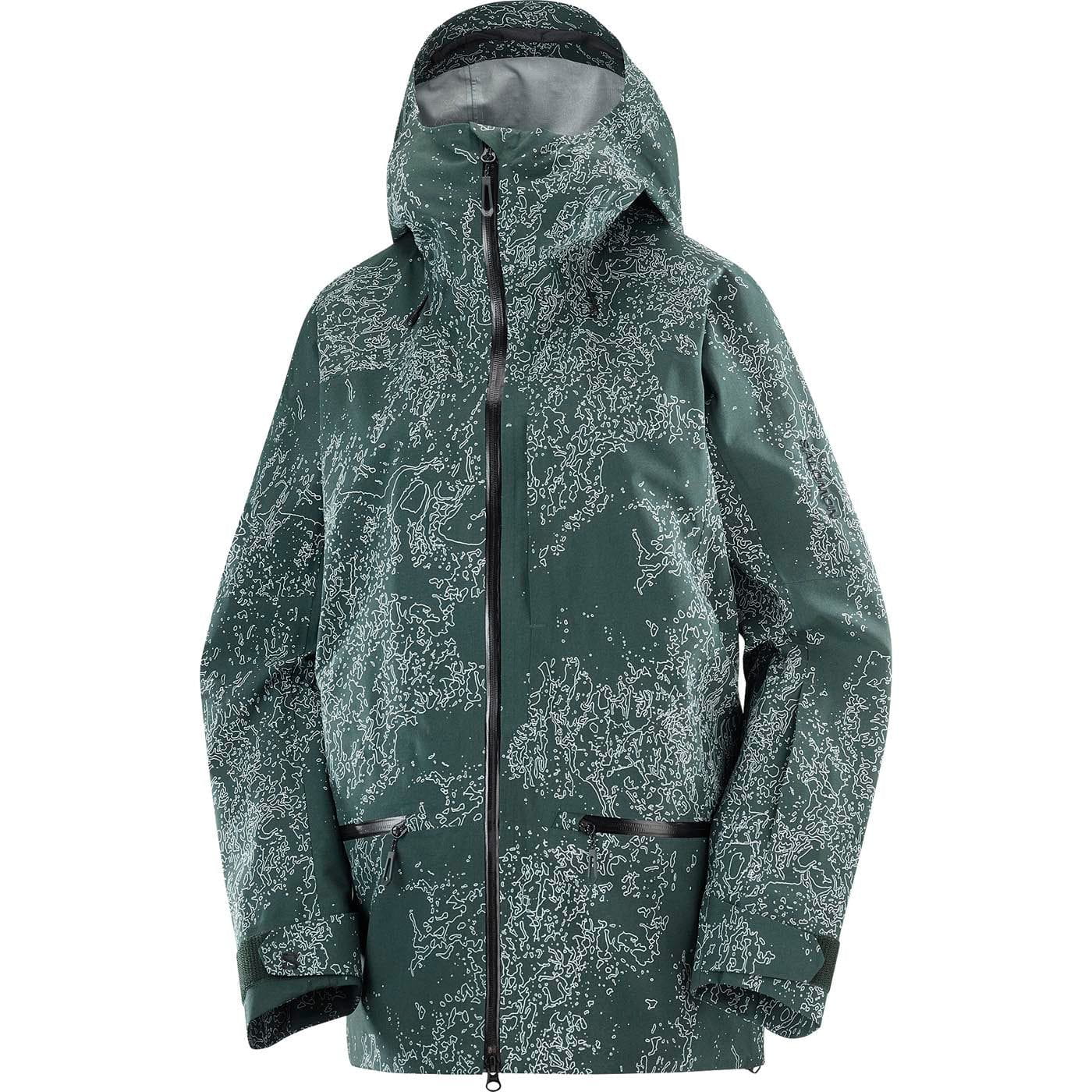 Salomon CLOTHING - Women - Outerwear - Jacket Salomon *25W*  Absolute 3L Print Jkt W