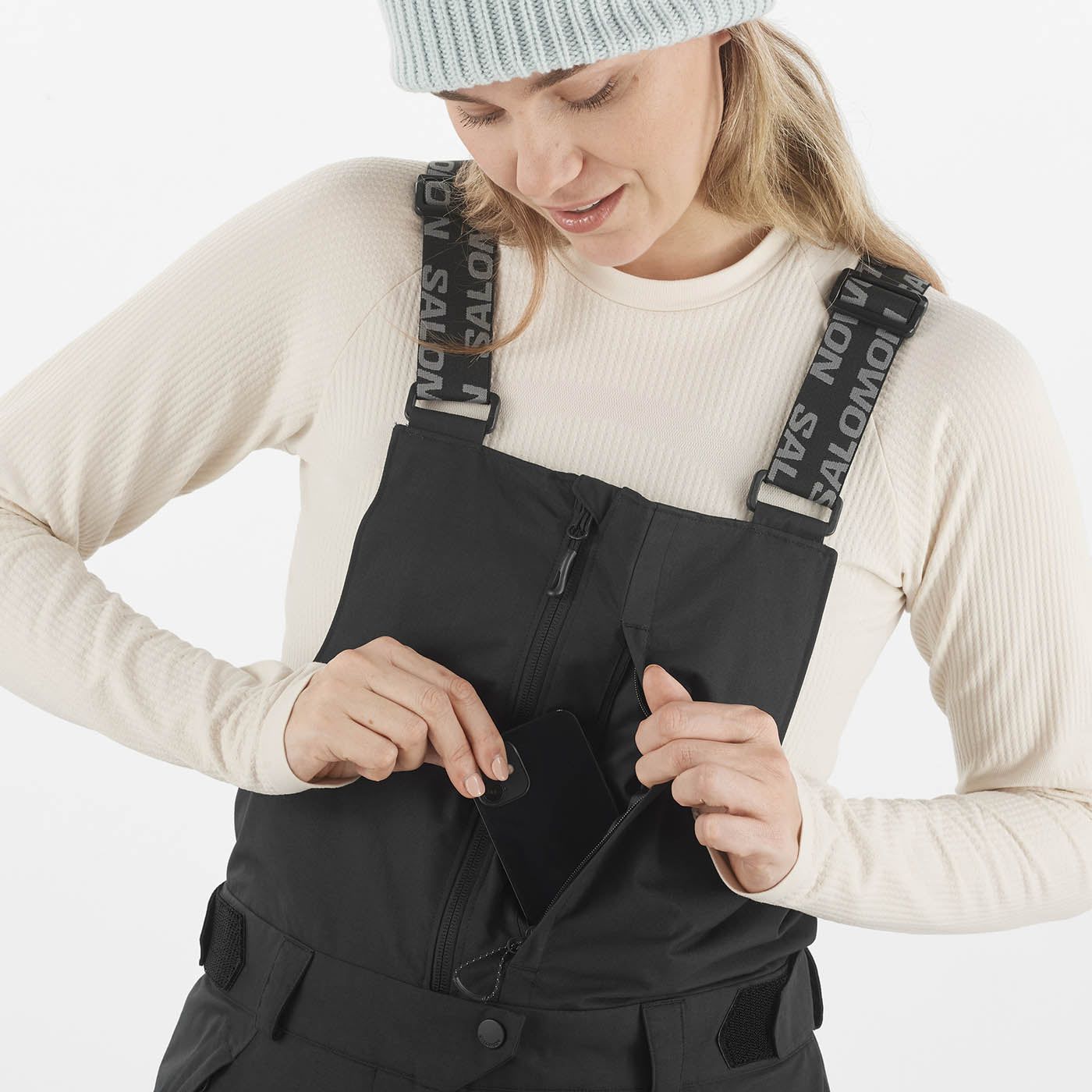 Salomon CLOTHING - Women - Outerwear - Pant Salomon *25W*  Bashley Bib Pant W
