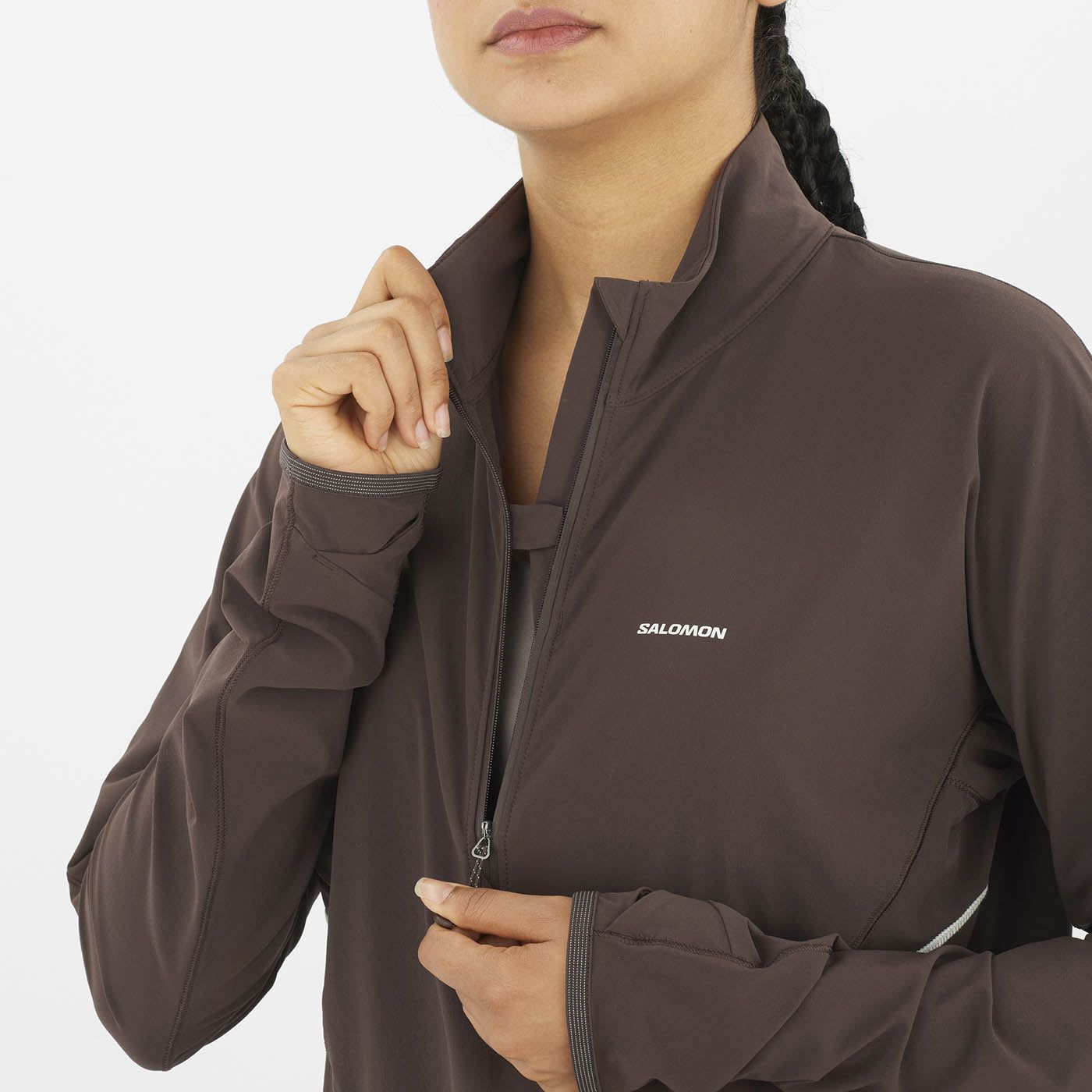 Women's Sense Aero Hybrid CP Pullover Salomon