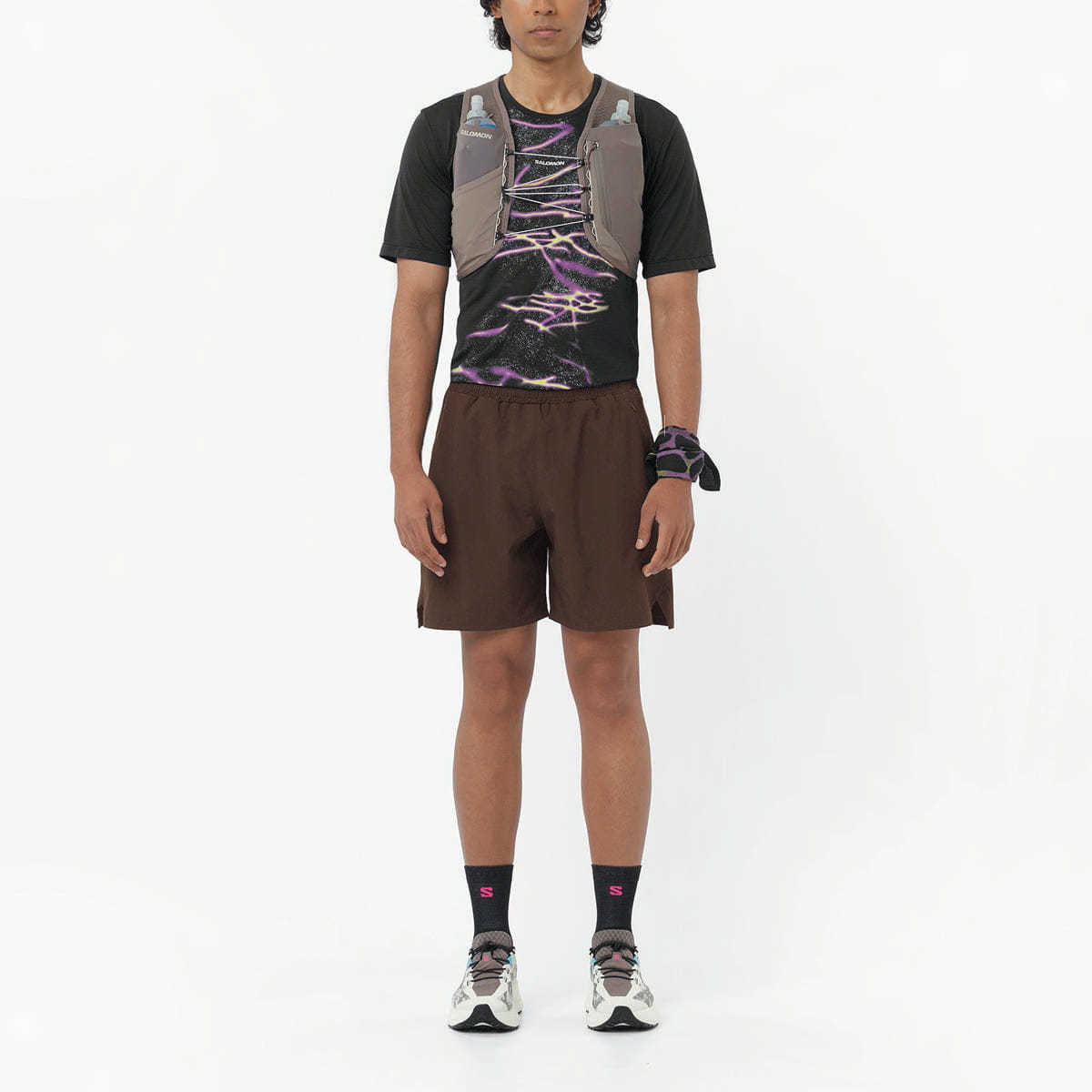 Salomon CLOTHING - Men - Apparel - Short Salomon *26S*  SHKout C 2IN1 Shorts 7'' M
