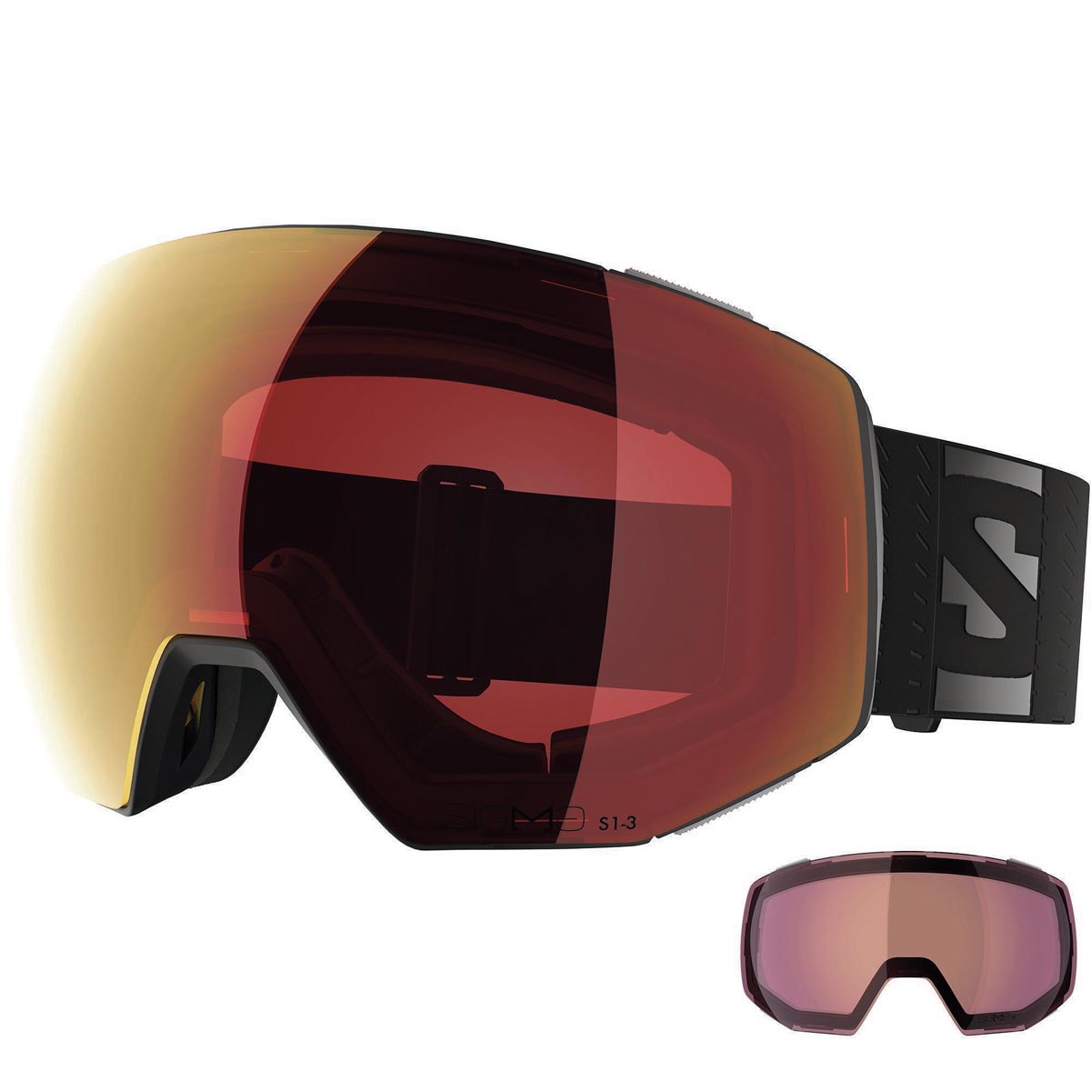 Salomon SKI - Goggles Salomon *26W*  Goggles Radium Prime Sigmaphoto