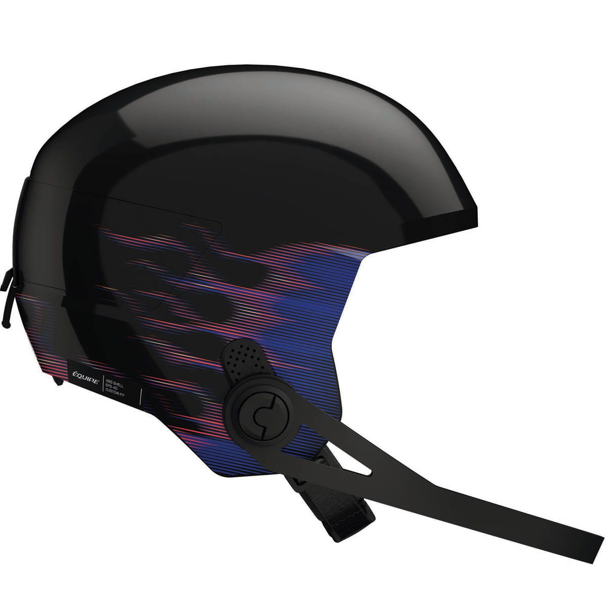Salomon SKI - Helmets Salomon *26W* Helmet Wquipe Jr FIS + Chin Black/Flame