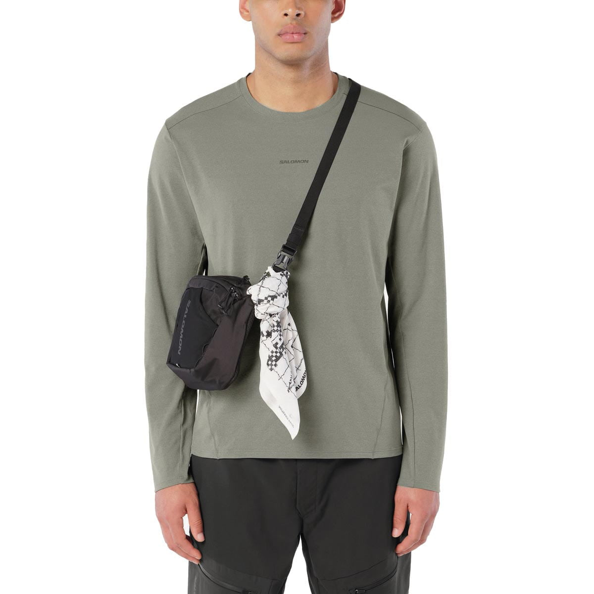 Salomon CLOTHING - Men - Apparel - Top Salomon *26W*  Men Trackline LS Tee