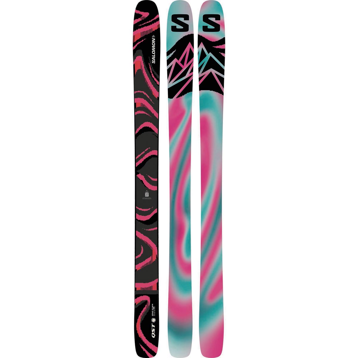 Salomon SKI - Skis Salomon *26W*  N QST 106 BLACK/PINK Black