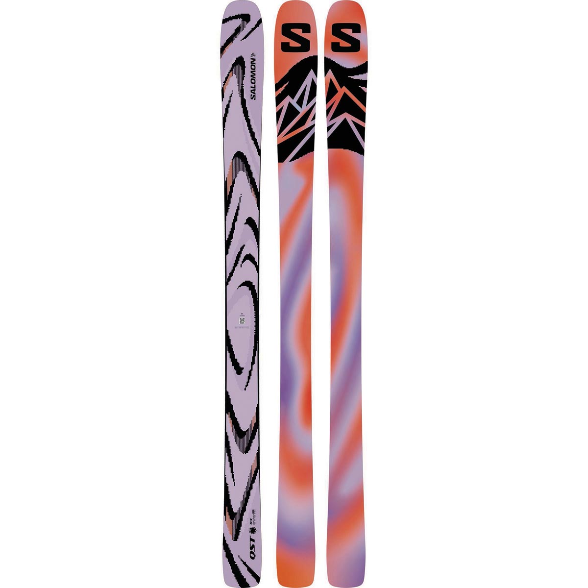 Salomon SKI - Skis Salomon *26W*  N QST 94 LILAC /Black/Fusi