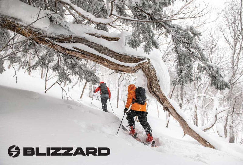 2 skiers in the backcountry