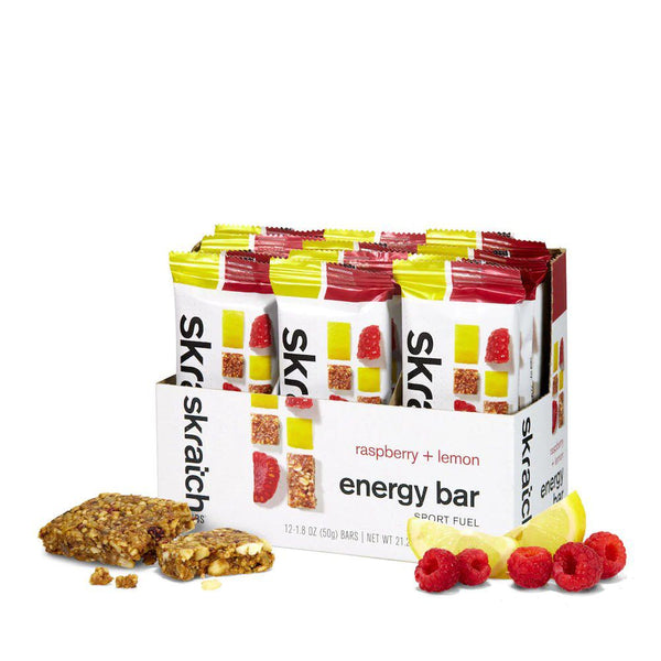 Skratch MISC - Energy Food Skratch Labs Anytime Energy Bars - Raspberries and Lemons