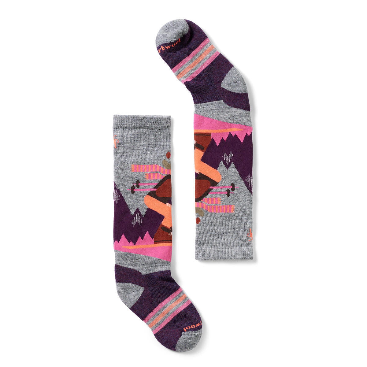 Smartwool *26W*  Kids' Wintersport Full Cushion Mountain Moose OTC Socks Smartwool