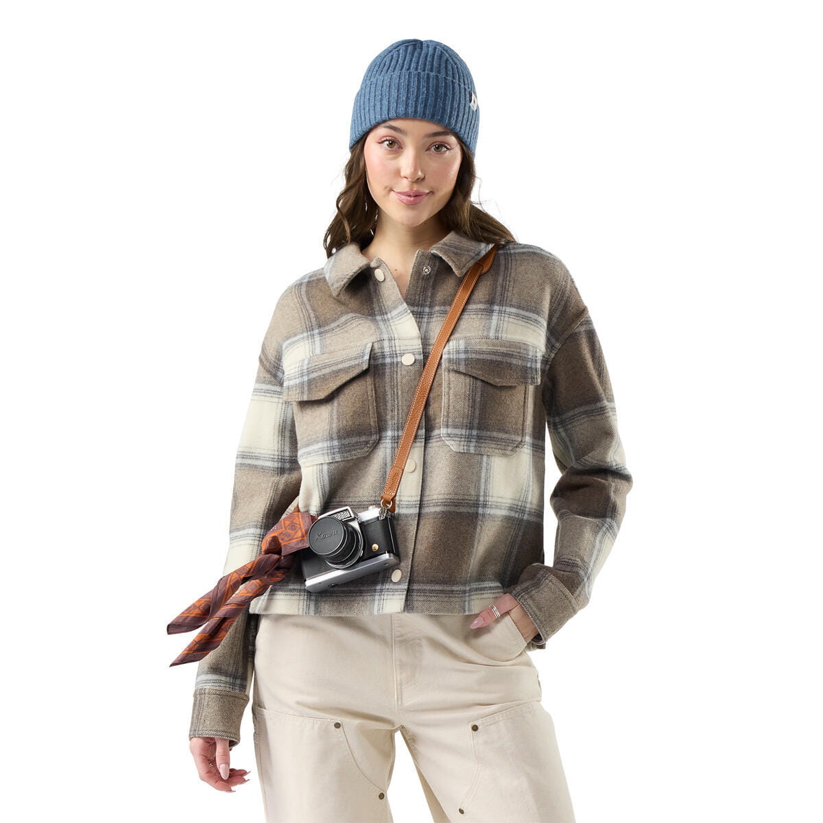 Smartwool CLOTHING - Women - Apparel - Jacket Smartwool *26W*  Women's Anchor Line Cropped Shirt Jacket