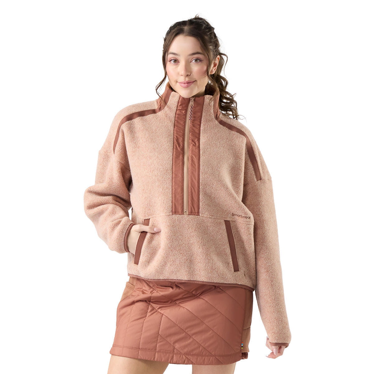 Smartwool CLOTHING - Women - Apparel - Top Smartwool *26W*  Women's Second Cut Fleece 1/2 Zip