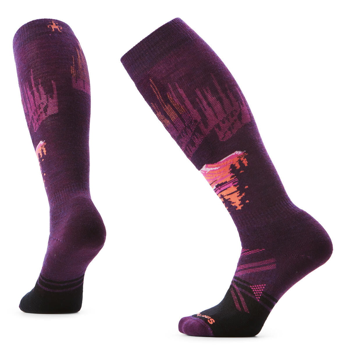 Smartwool *26W*  Women's Ski Full Cushion Alpine Auroras OTC Socks Smartwool