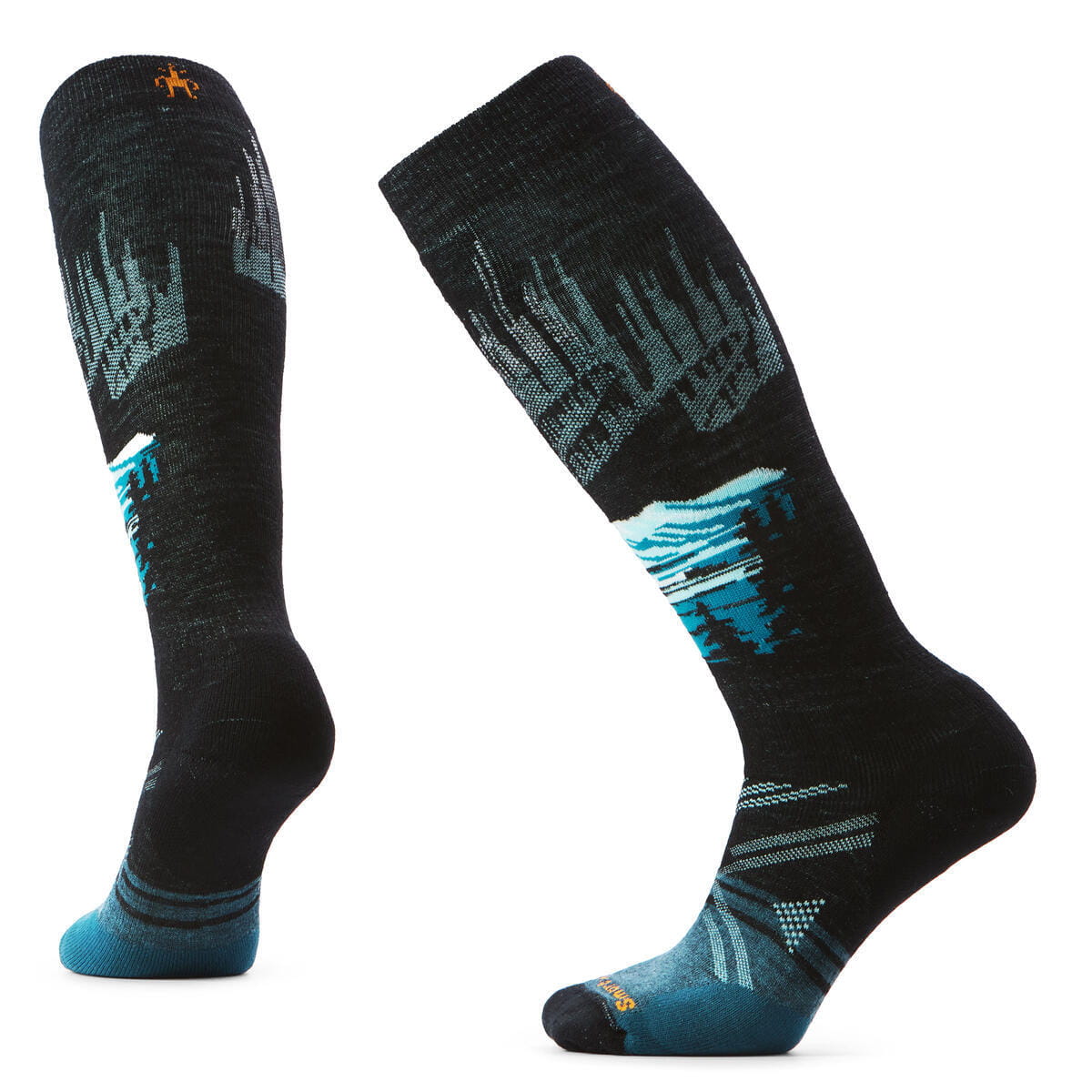Smartwool *26W*  Women's Ski Full Cushion Alpine Auroras OTC Socks Smartwool