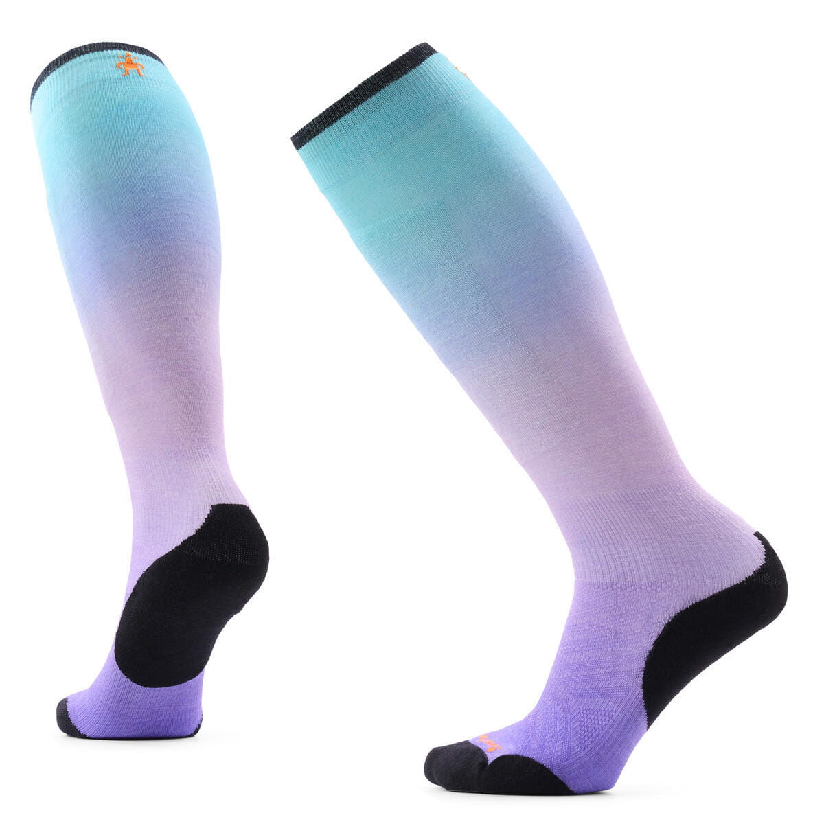 Smartwool CLOTHING - Socks Smartwool *26W*  Women's Ski Targeted Cushion Ombre Print OTC Socks