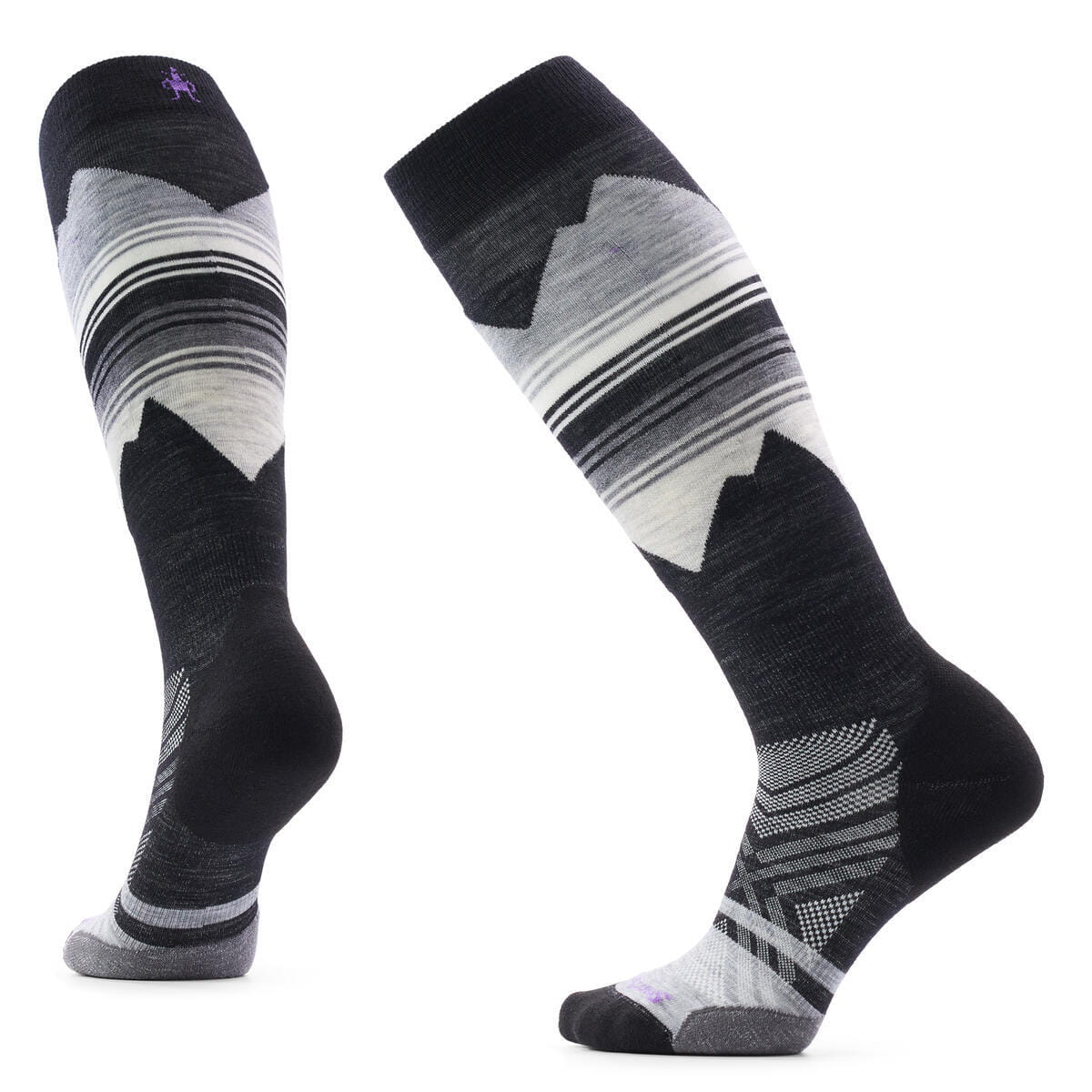 Women's Ski Targeted Cushion Pattern OTC Socks Smartwool