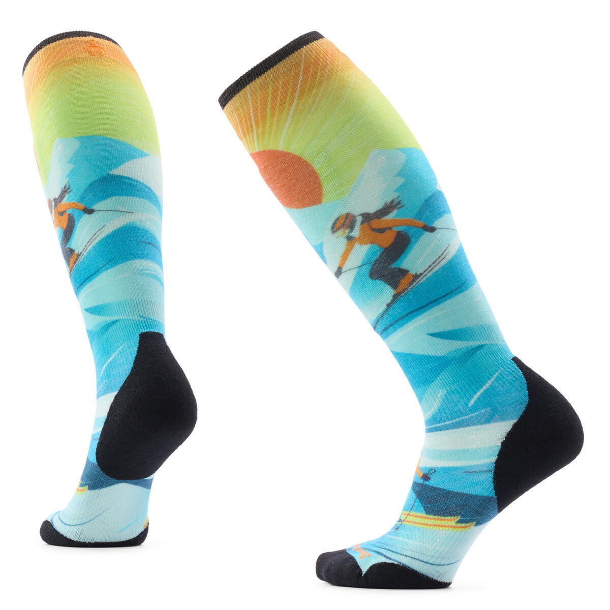 Smartwool *26W*  Women's Ski Targeted Cushion Steep Days Print OTC Socks Smartwool