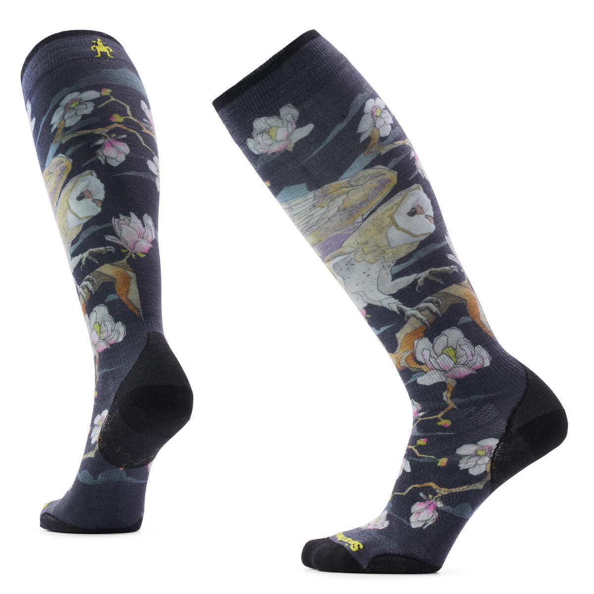 Smartwool CLOTHING - Socks Smartwool *26W*  Women's Ski Zero Cushion Nightwatcher Print OTC Socks