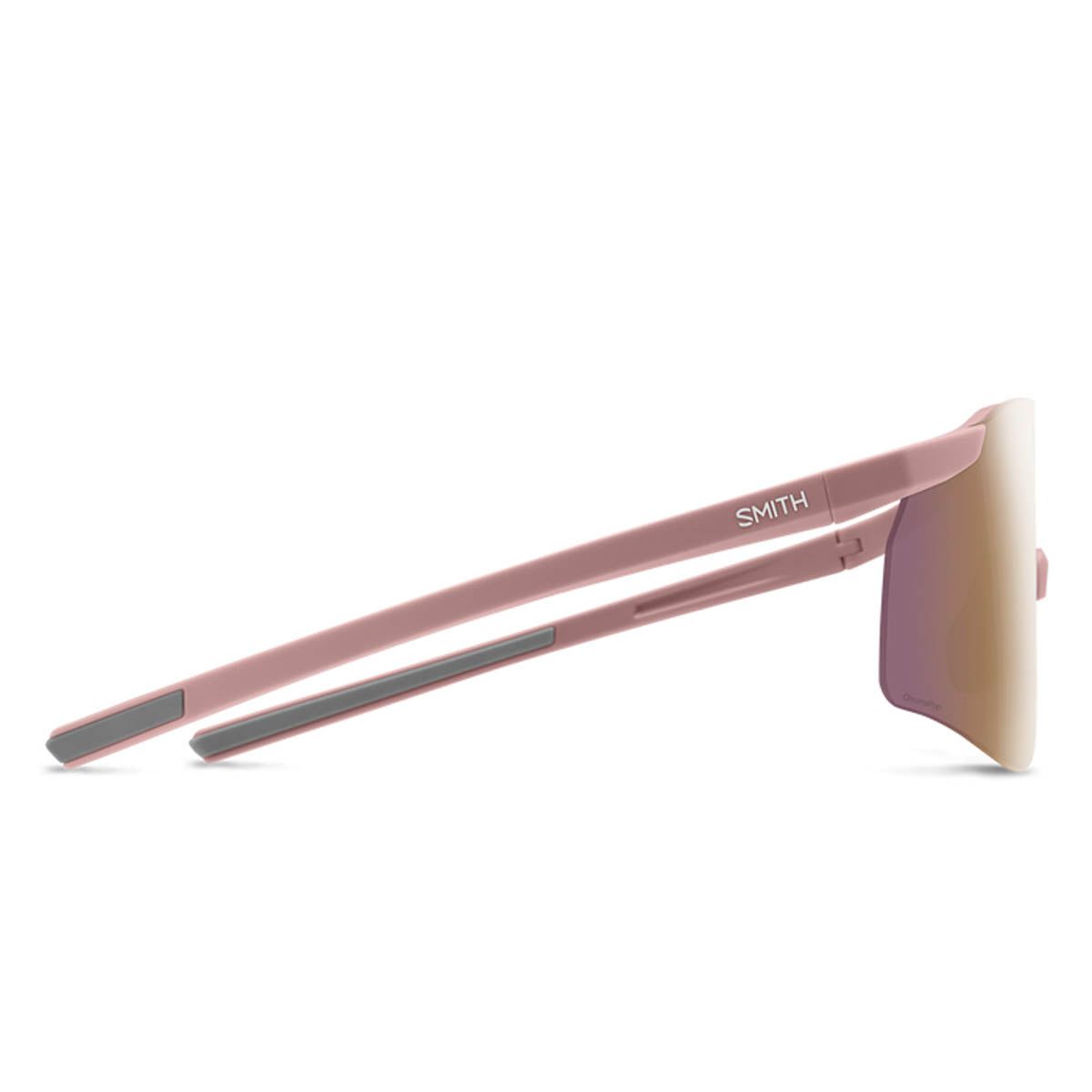SMITH Defy Sunglasses Matte Chalk Rose | CP Rose Gold Mirror Smith