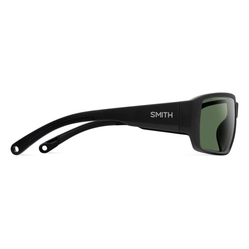 Hookset Sunglasses Matte Black | CP Polarized Gray Green Smith