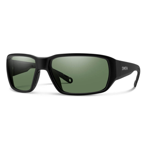 Hookset Sunglasses Matte Black | CP Polarized Gray Green Smith