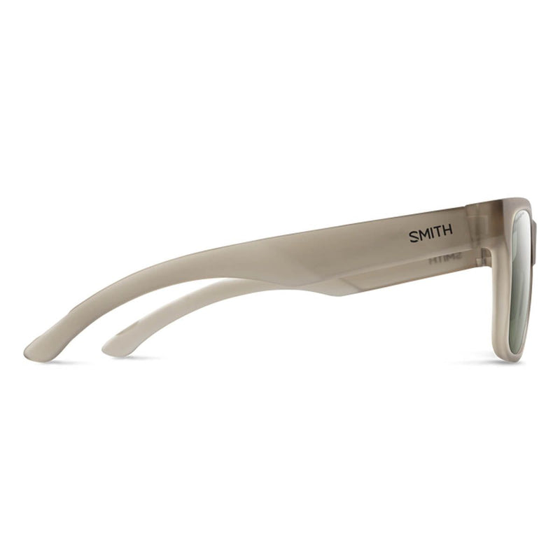 Lowdown 2 Sunglasses | Matte Summit Crystal | CP Polarized Gray Green Smith