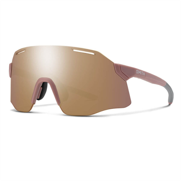 SMITH Vert Sunglasses Matte Chalk Rose | CP Rose Gold Mirror Smith