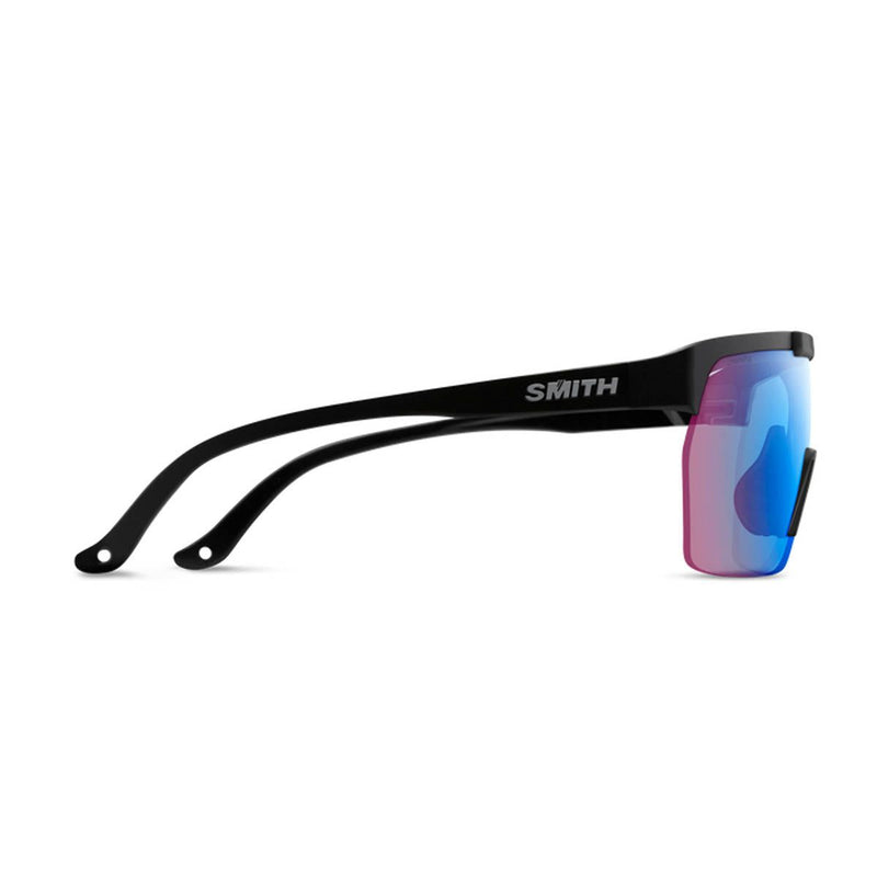 XC Sunglasses Matte Black | CP Low Light Rose Blue Mirror Smith