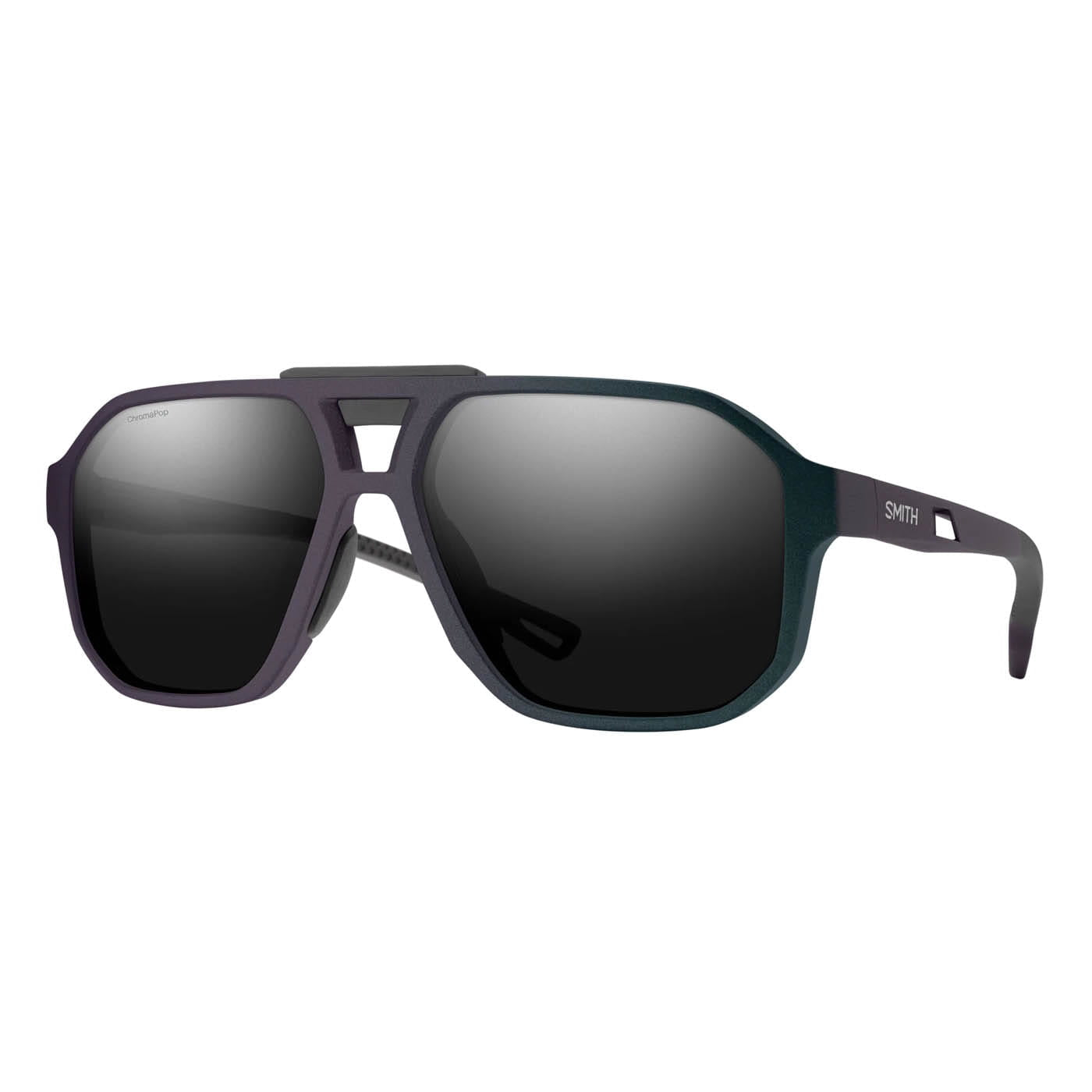 Smith Sunglasses Truss Sunglasses Matte Fathom, ChromaPop Polarized Black