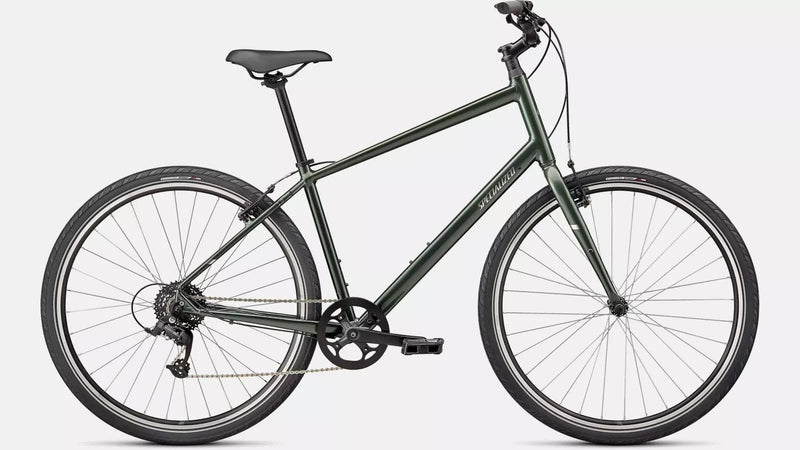 Specialized BIKE - Bikes SPECIALIZED *22S* CROSSROADS 1.0 Oak Green Metallic/Chrome
