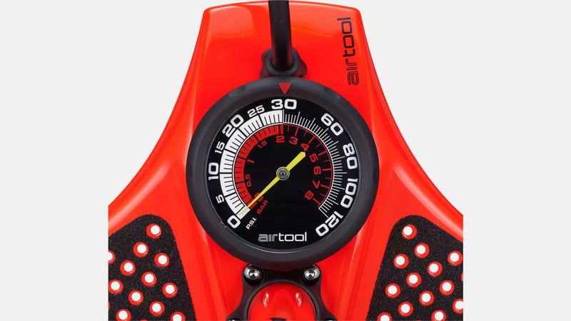 Air Tool Comp Floor Pump Rocket Red Specialized