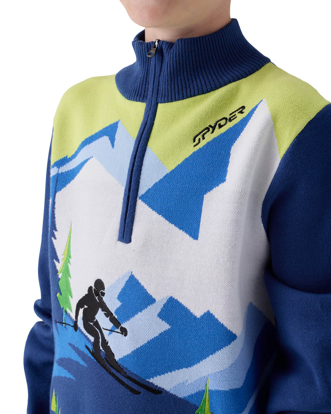 Spyder Pullover Boy's Blizzard Ski Sweater
