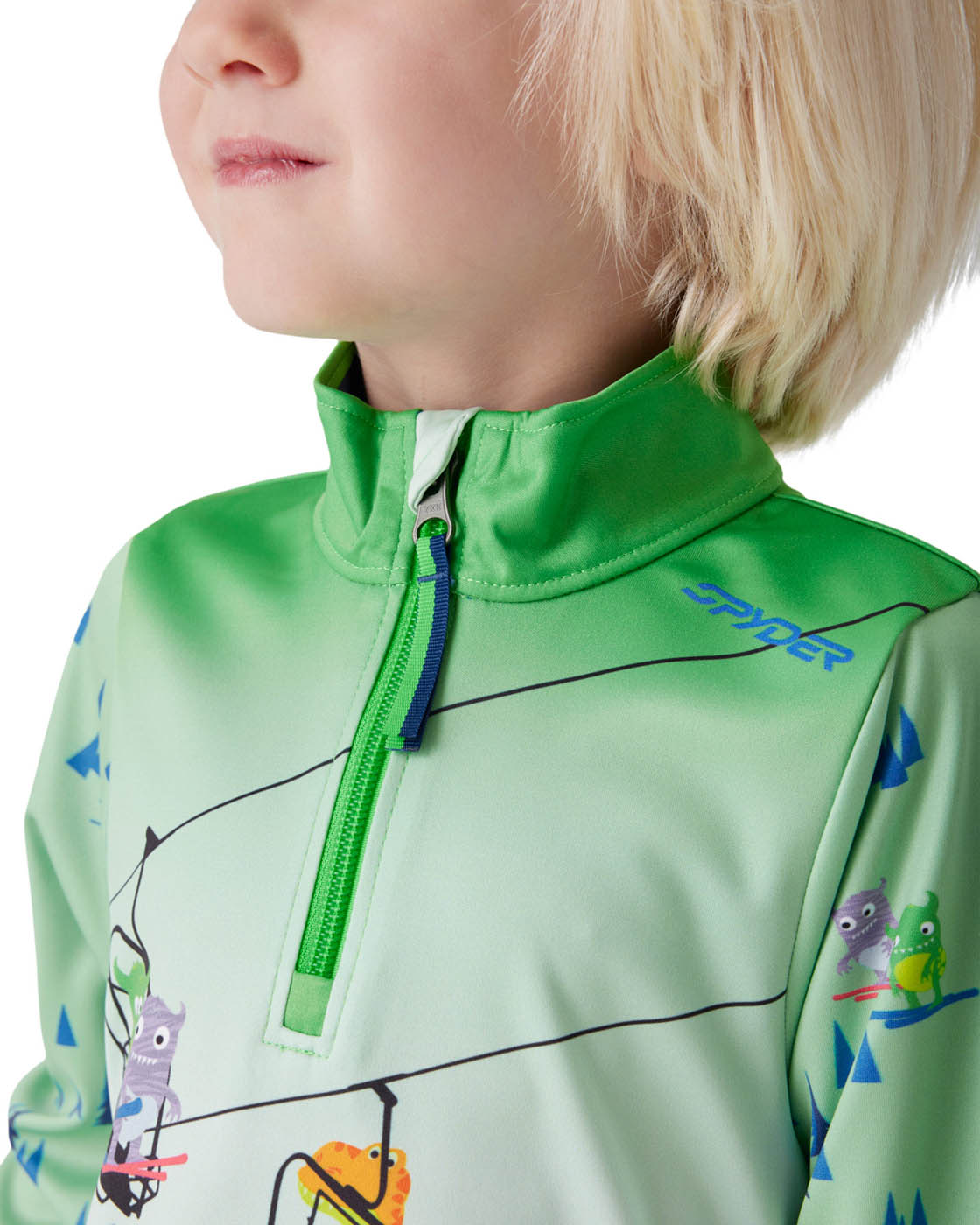 Spyder Pullover Boy's Challenge 1/2 Zip