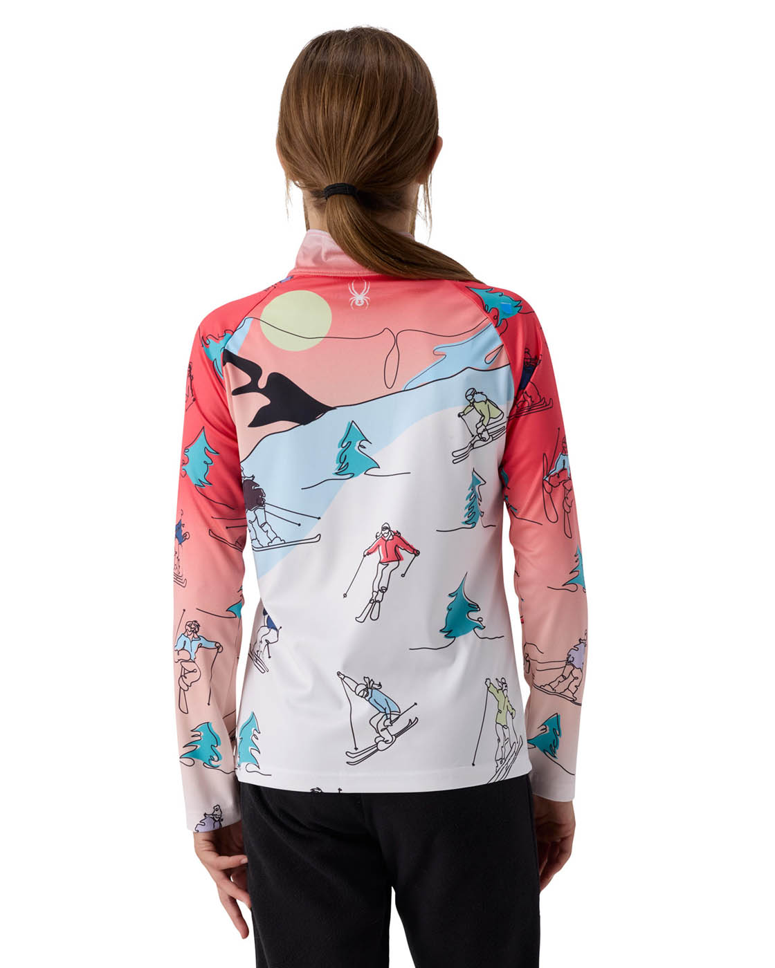 Girl's Surface 1/2 Zip Spyder
