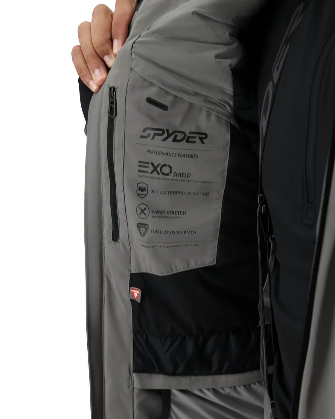 Men's Alyeska Melange Jacket Spyder