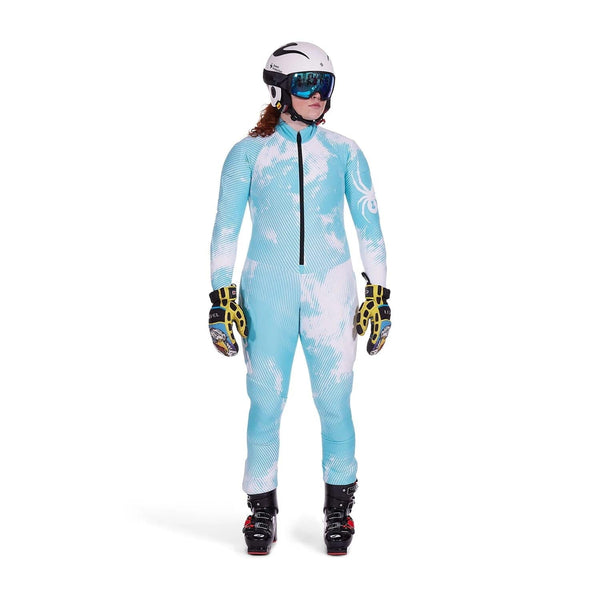 Nine Ninety Ski Racing Suit - Tropic (Orange) - Womens | Spyder