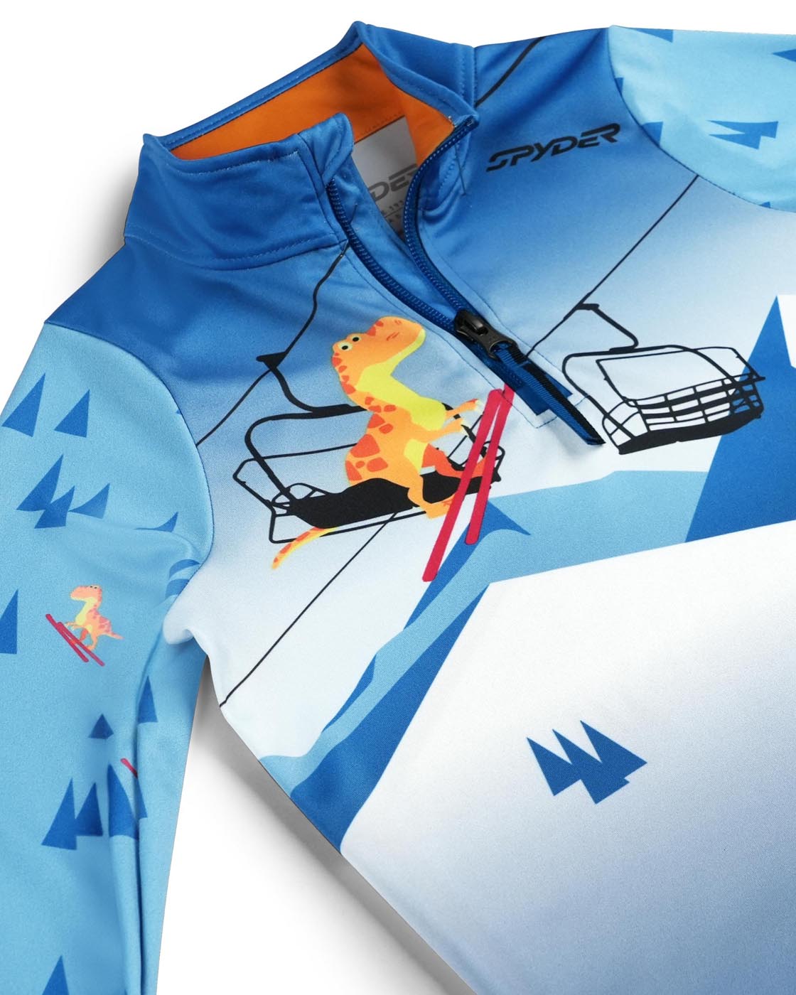 Spyder CLOTHING - Kids - Apparel - Top Spyder *25W* Boy's  International 1/2 Zip