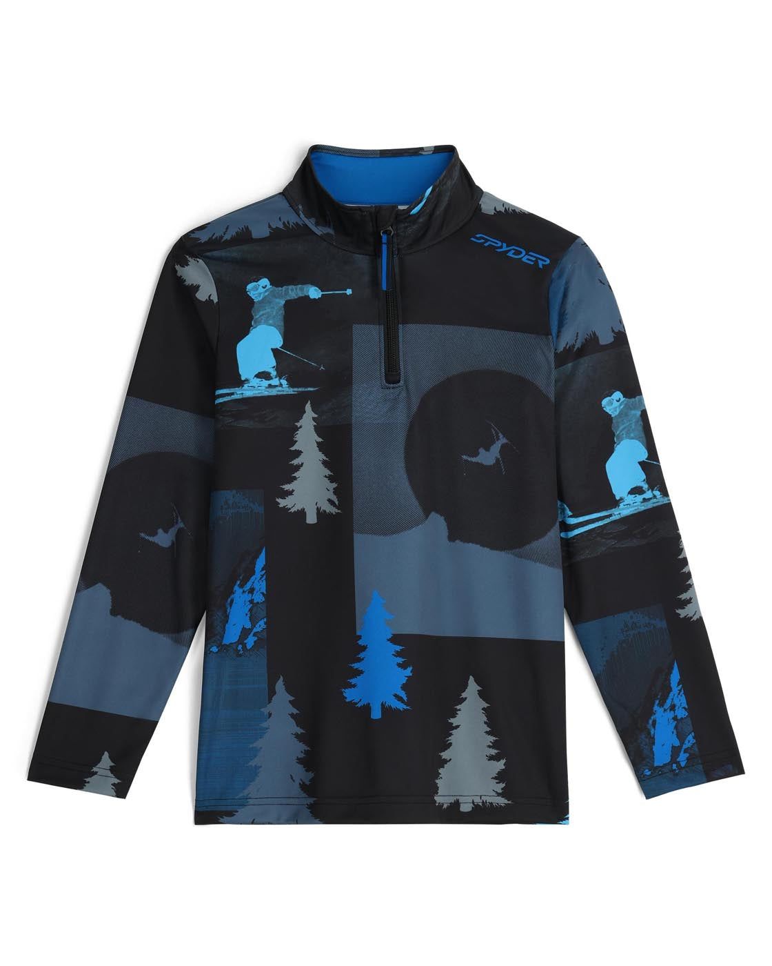Spyder CLOTHING - Kids - Apparel - Top Spyder *25W* Boy's  Jacobs 1/2 Zip