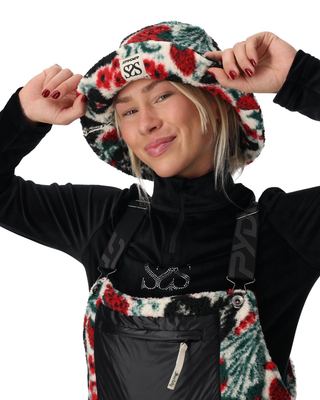 Spyder *25W* Women's Society Fleece Bucket Hat Spyder